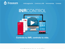 Tablet Screenshot of controlatuanticoagulacion.org